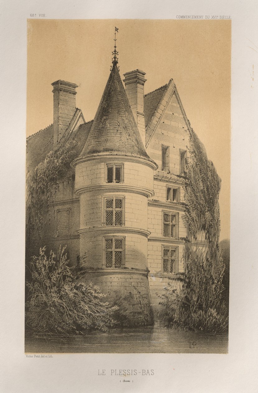 ...pl. 68, Le Plessis-Bas Aisne, 1860. alkotó: Victor Petit