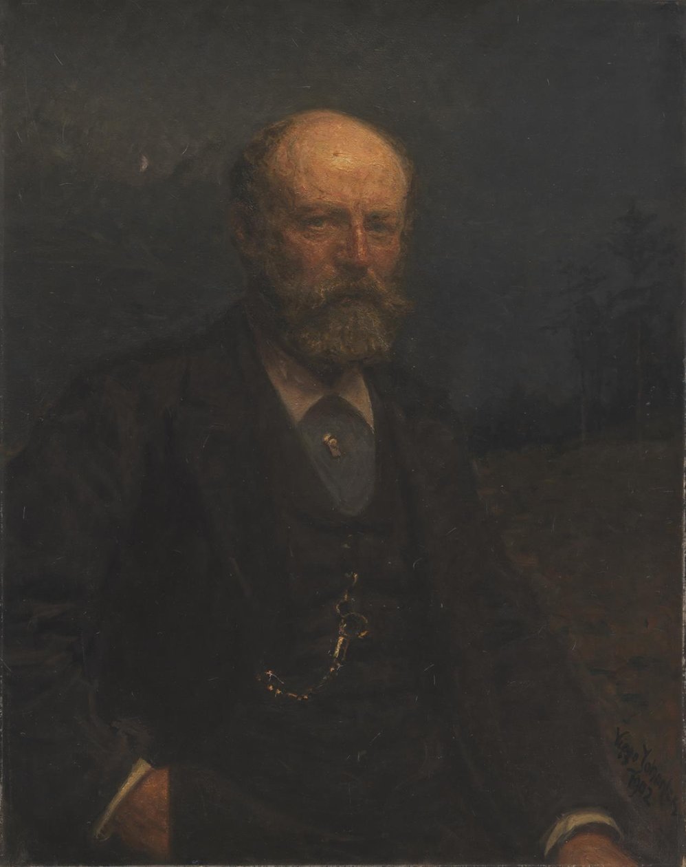 Önarckép alkotó: Viggo Johansen