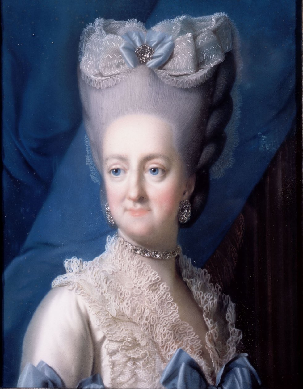 Dán: Juliane Marie királyné portréja alkotó: Vigilius Eriksen