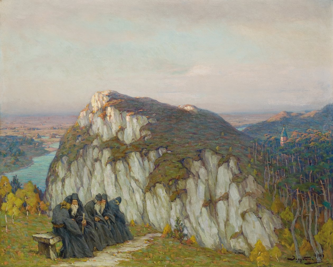 A csend hangja, 1907 alkotó: Viktor Ivanovich Zarubin