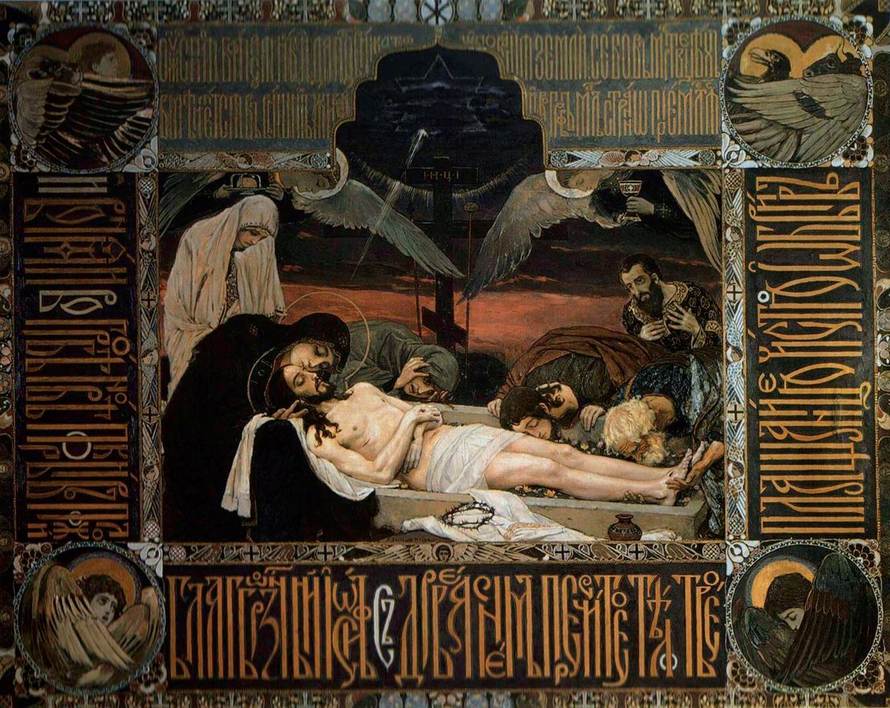 A halál lepel”, 1896. alkotó: Viktor Mikhaylovich Vasnetsov