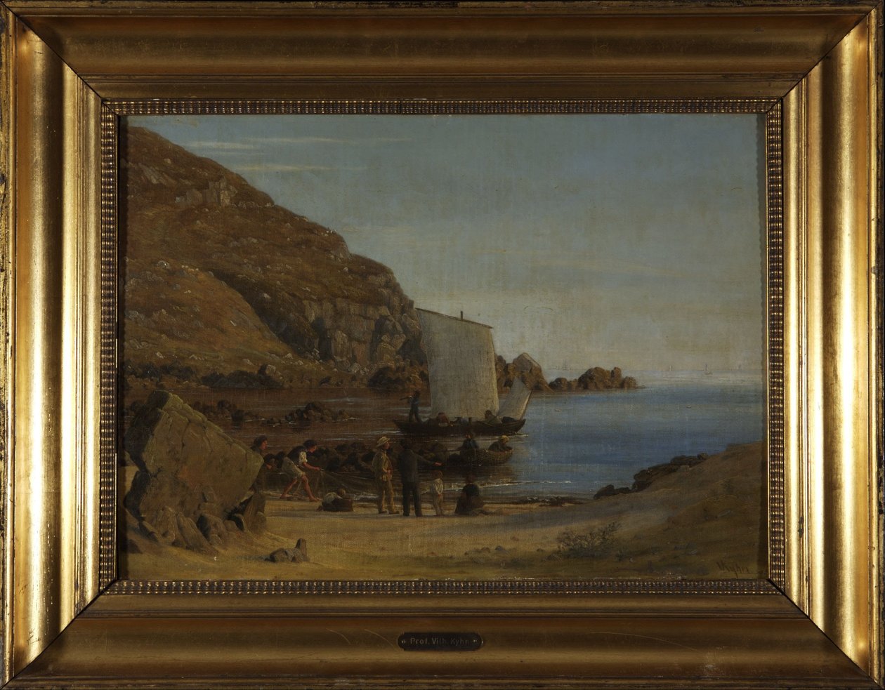 Formáció Bornholmon alkotó: Vilhelm Kyhn