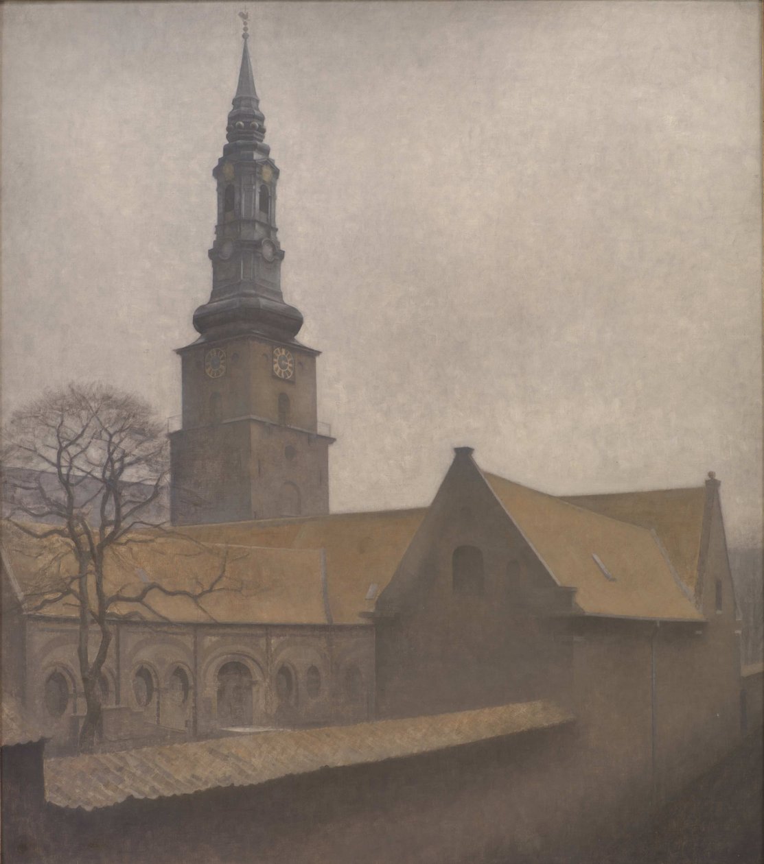 Szent Petri-templom, Koppenhága, 1906. alkotó: Vilhelm Hammershøi