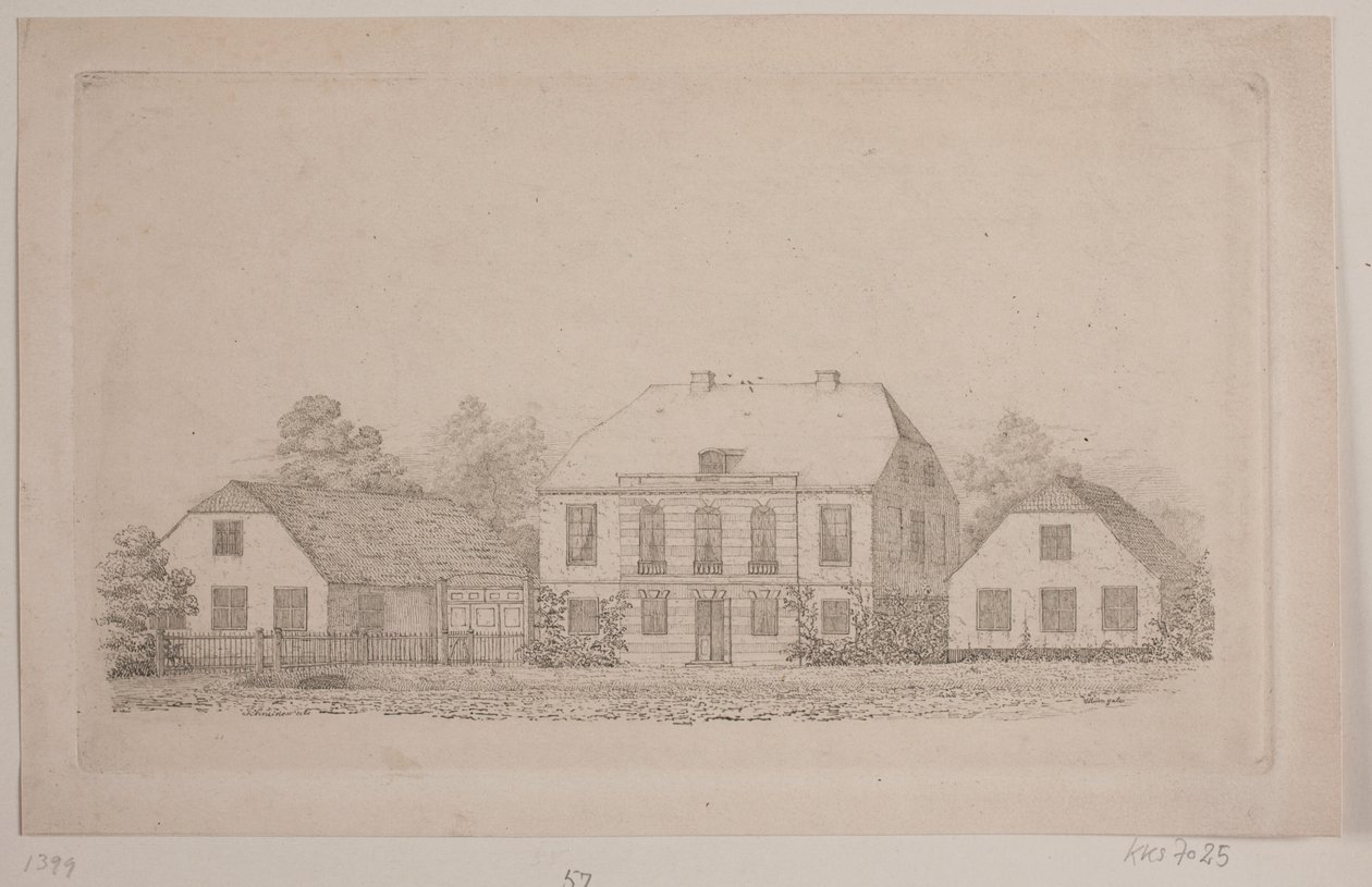 Egy villa Frederiksberg Alle-ben alkotó: Vilhelm Kyhn