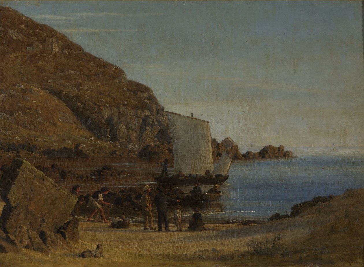 Formáció Bornholmon alkotó: Vilhelm Kyhn