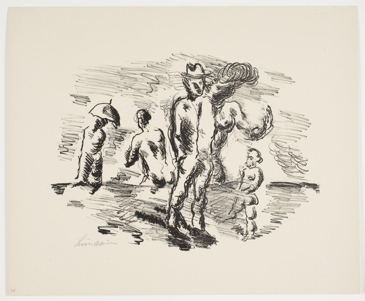 Lap a "Klingens Kunstnermappe No. 2"-ből alkotó: Vilhelm Lundstrøm