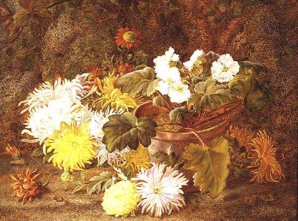 Csendélet virágokkal alkotó: Vincent Clare