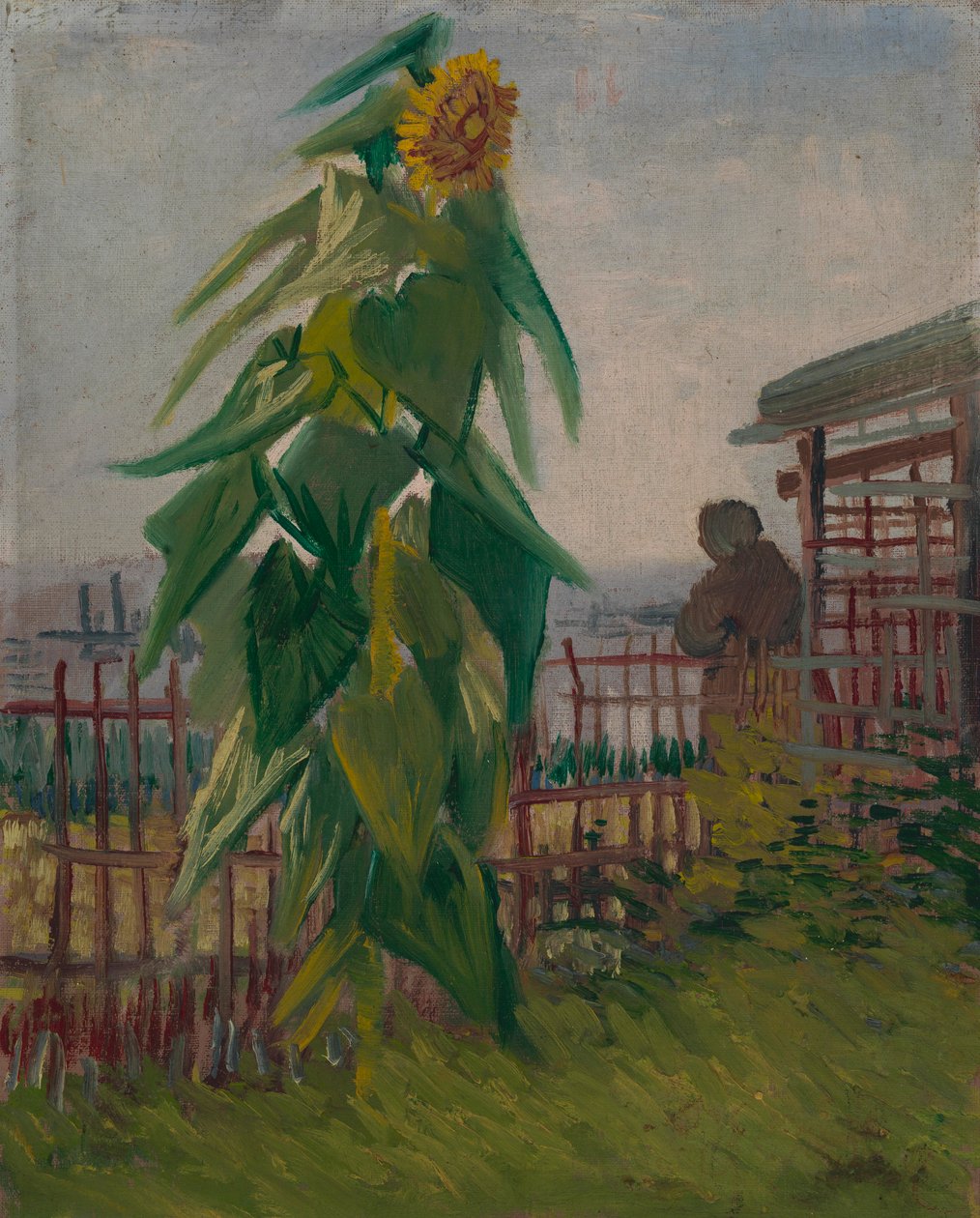 Kiosztás napraforgóval alkotó: Vincent van Gogh