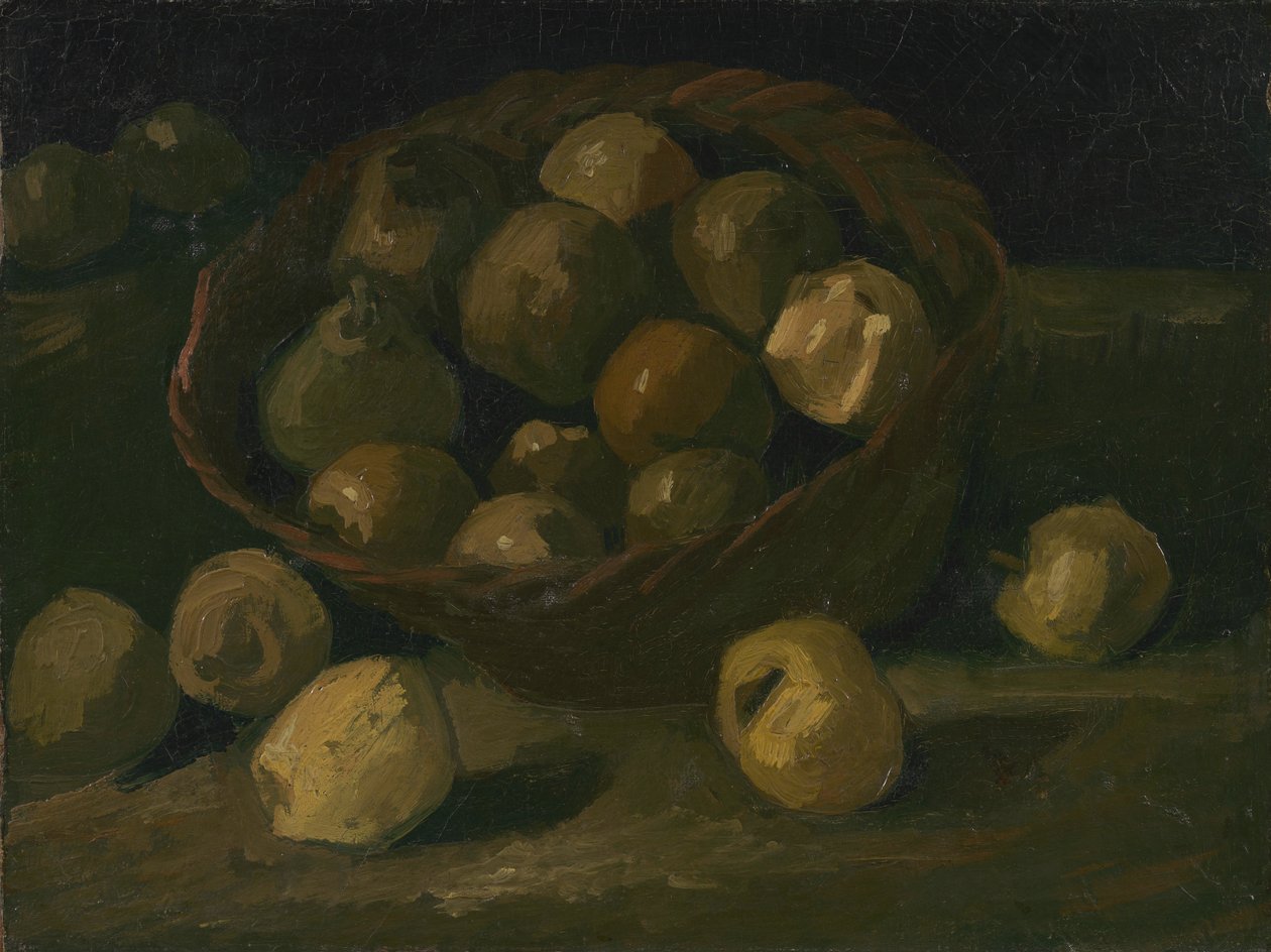 Kosár alma alkotó: Vincent van Gogh