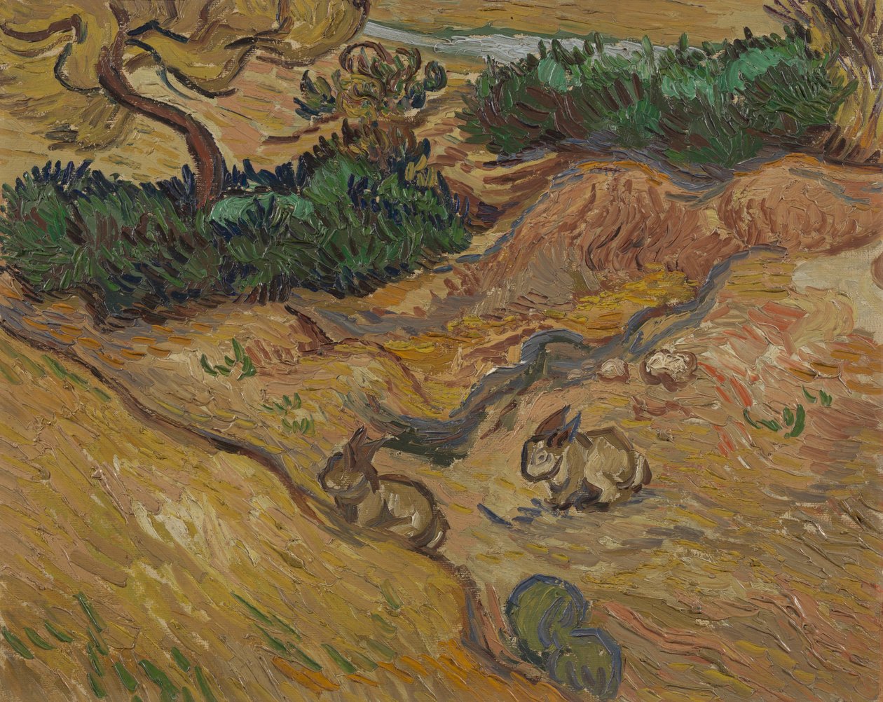 Táj nyulakkal alkotó: Vincent van Gogh