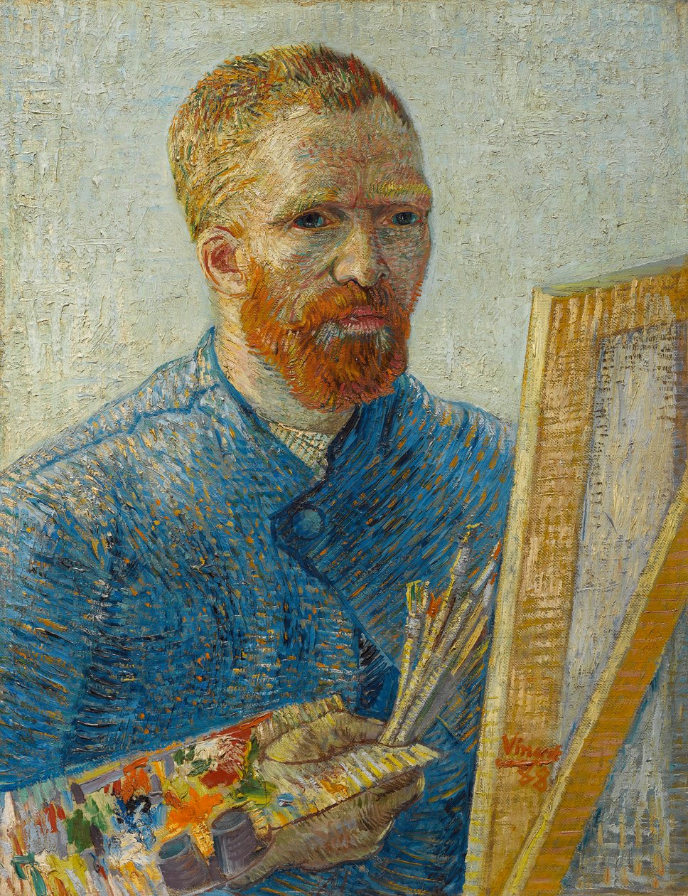 Önarckép, mint festő alkotó: Vincent van Gogh