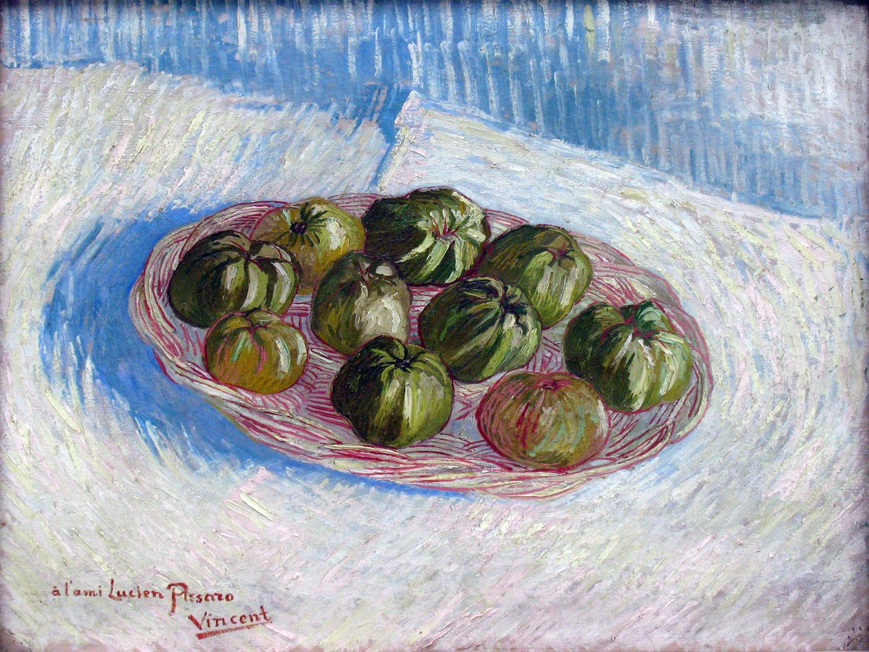 Kosár alma alkotó: Vincent van Gogh