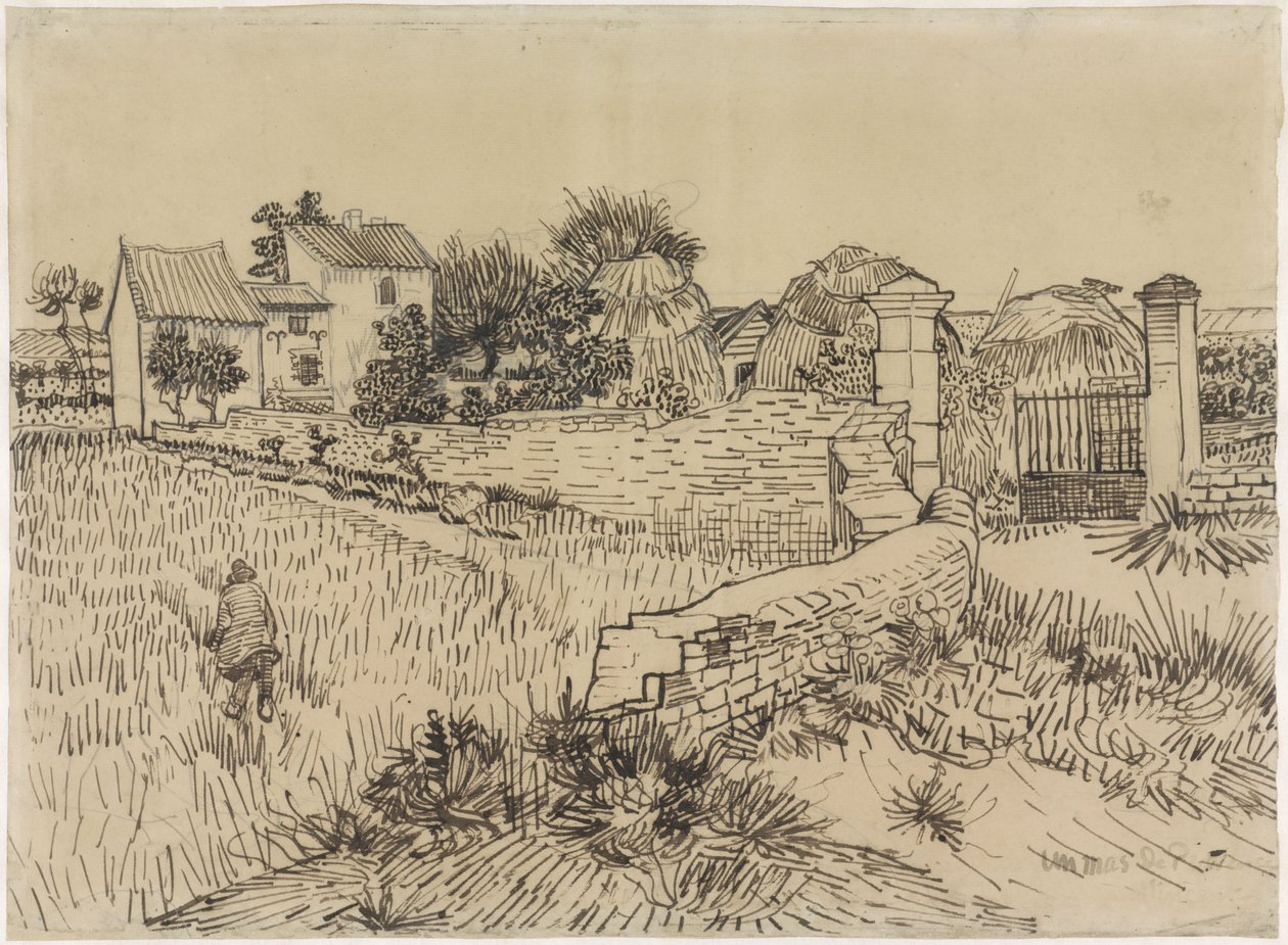 Farm Provence -ban alkotó: Vincent van Gogh
