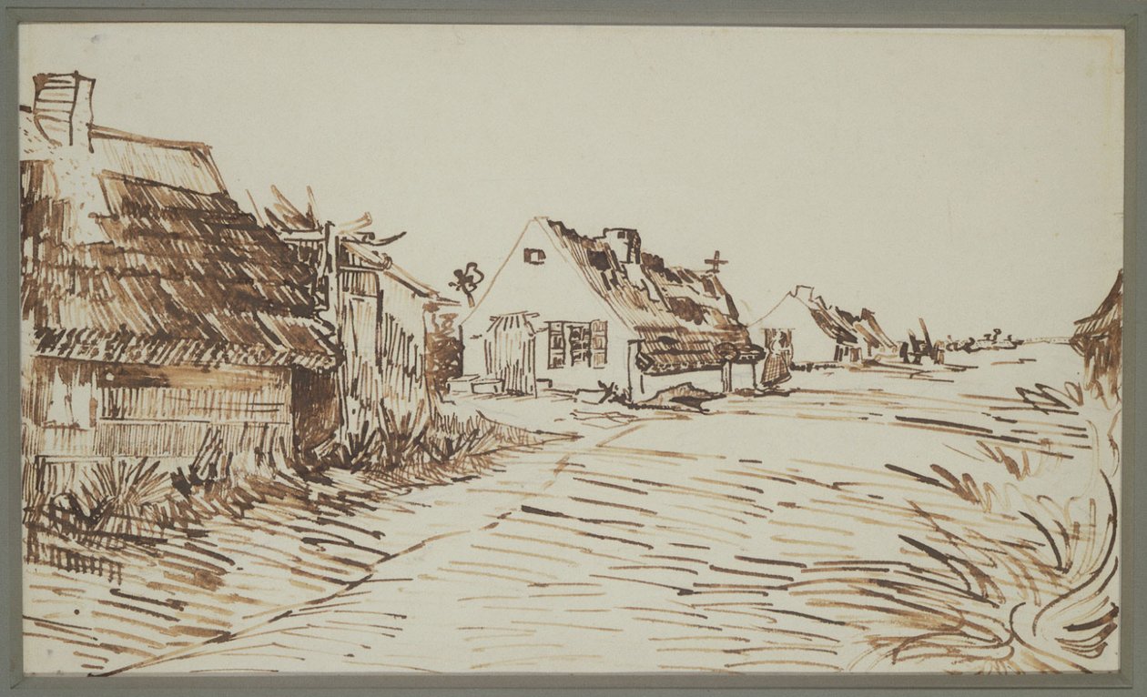 Út Saintes-Maries felé alkotó: Vincent van Gogh
