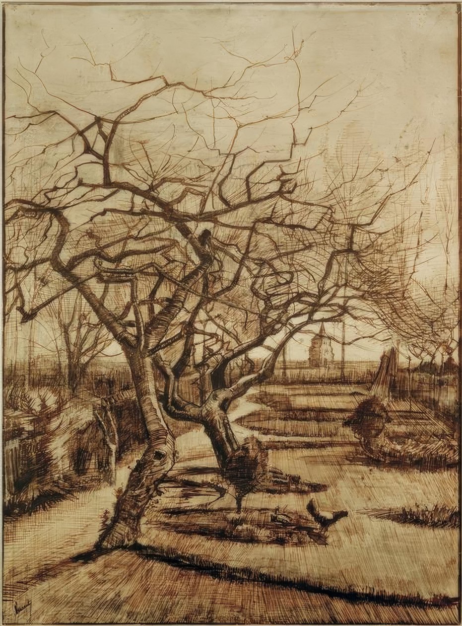 A nueneni parókia kertje alkotó: Vincent van Gogh