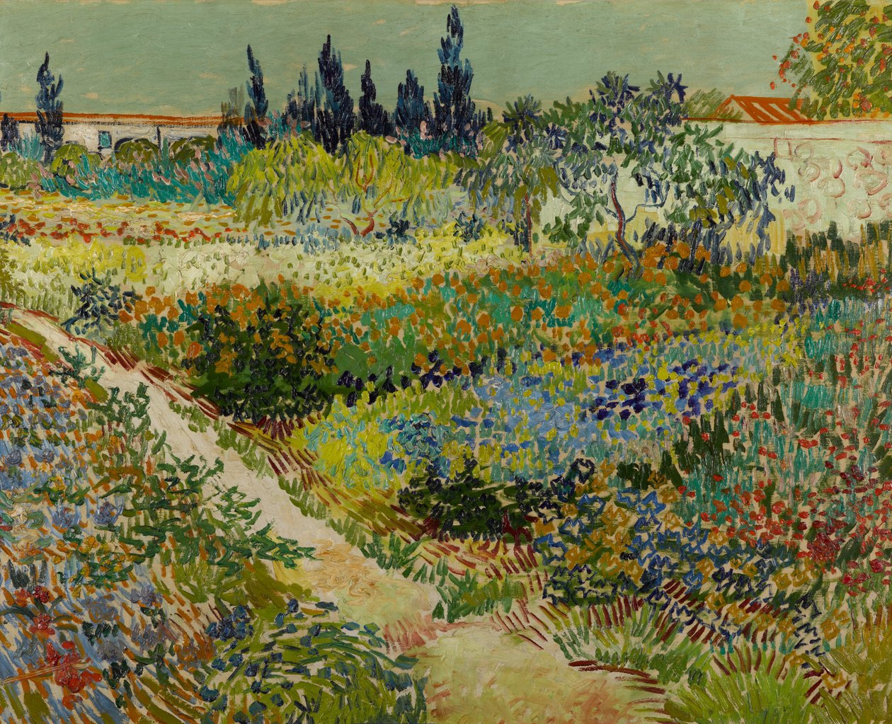 Kert Arlesben alkotó: Vincent van Gogh