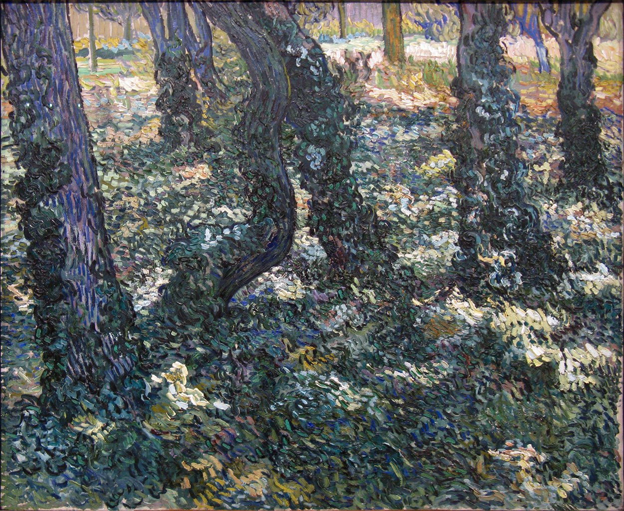 aljnövényzet alkotó: Vincent van Gogh