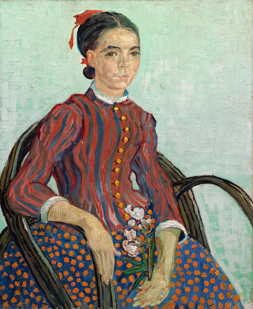 La Mousme, 1888 alkotó: Vincent van Gogh