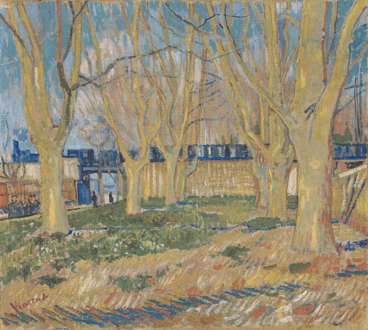 A kék vonat alkotó: Vincent van Gogh