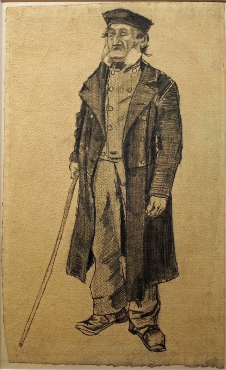 Öregember bottal alkotó: Vincent van Gogh