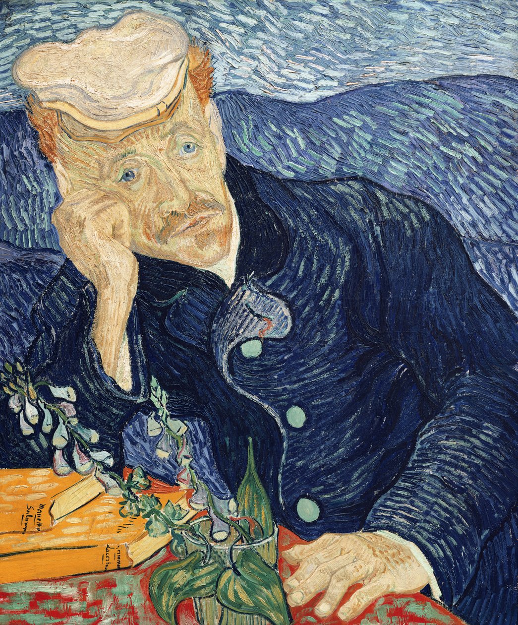 Dr. Paul Gachet portréja alkotó: Vincent van Gogh