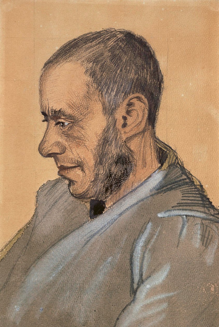Jozef Blok portréja alkotó: Vincent van Gogh