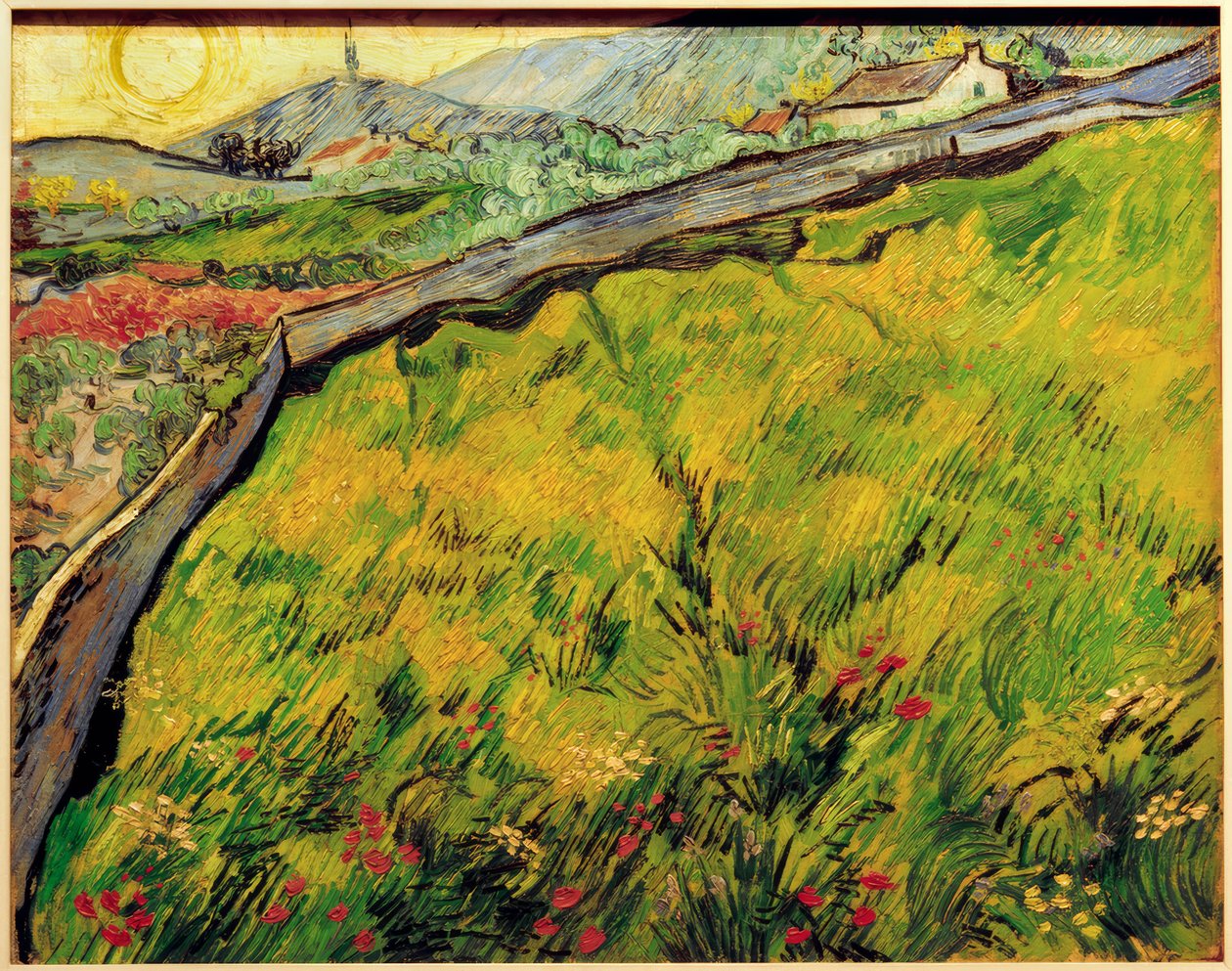 Magmező napkeltekor alkotó: Vincent van Gogh