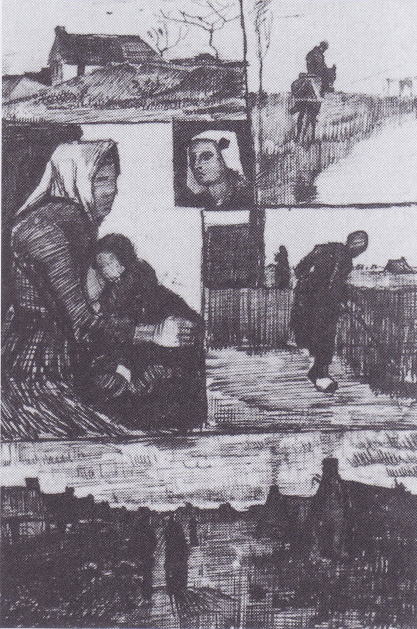 Vázlatlap alkotó: Vincent van Gogh