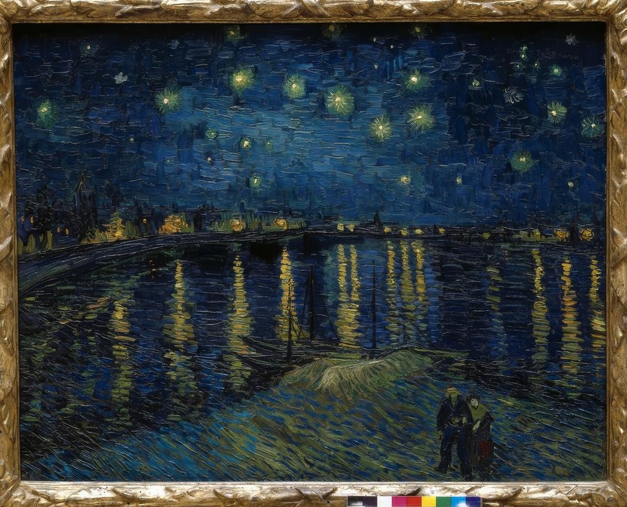 Csillagos éjszaka a Rhône felett alkotó: Vincent van Gogh
