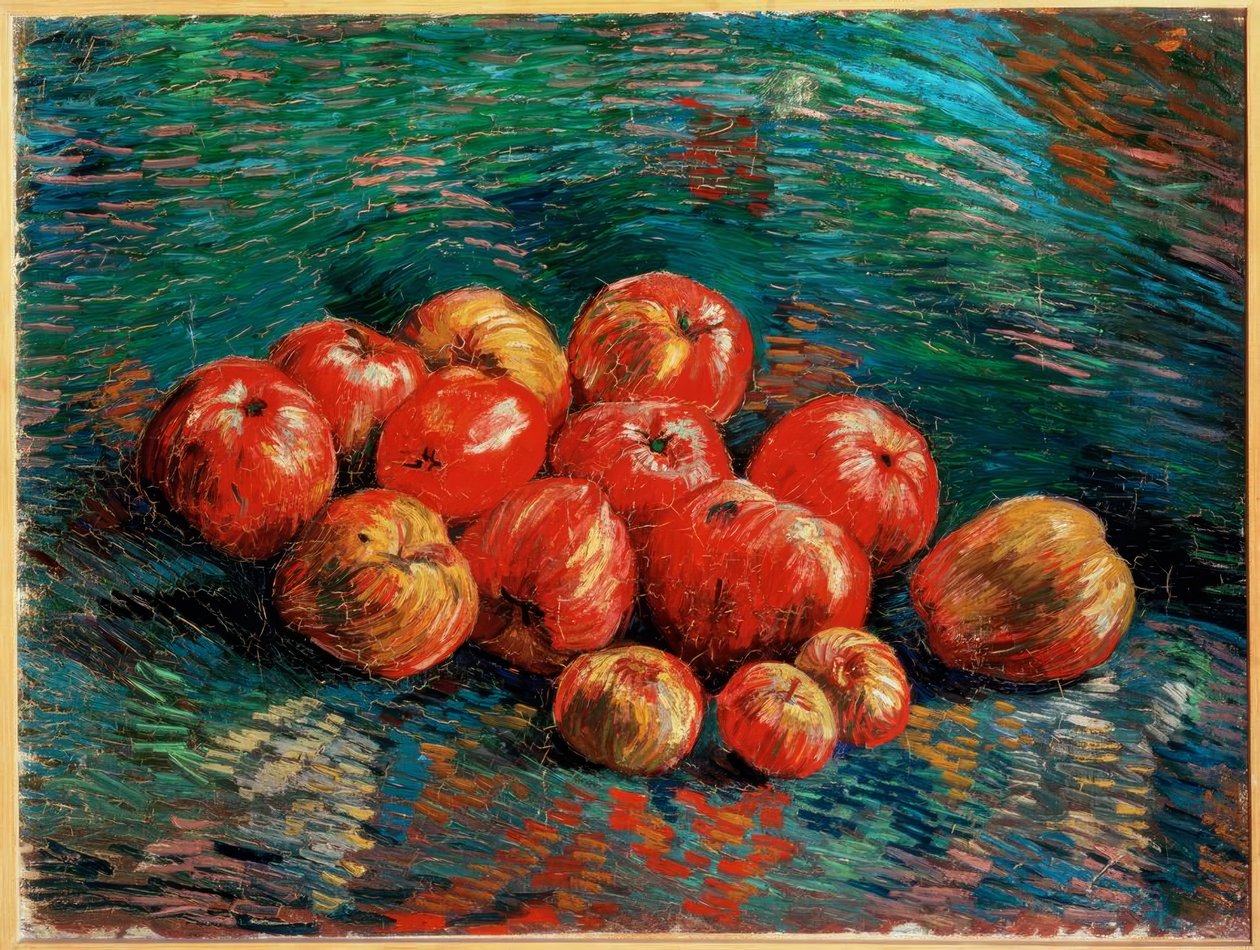 Csendélet almával alkotó: Vincent van Gogh