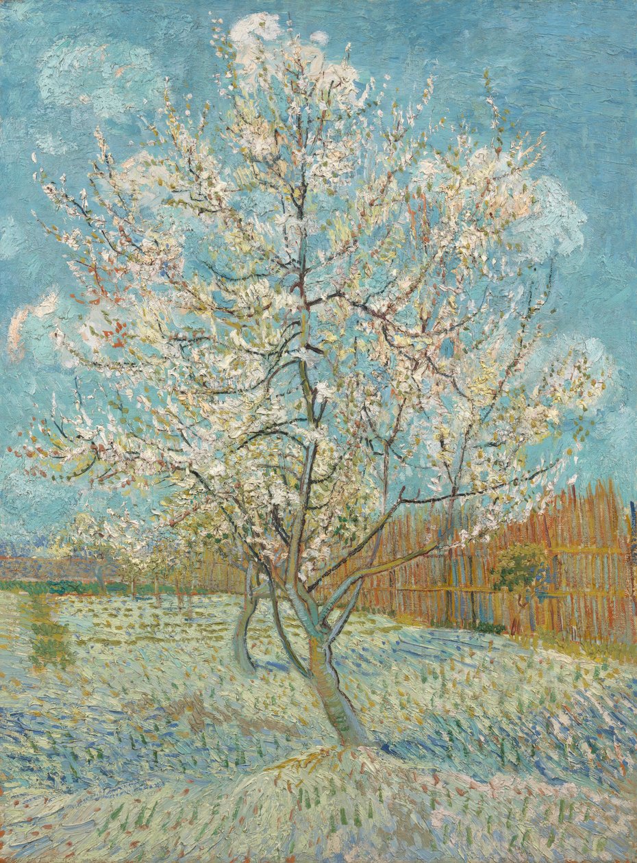 A rózsaszín őszibarackfa, 1888 alkotó: Vincent van Gogh