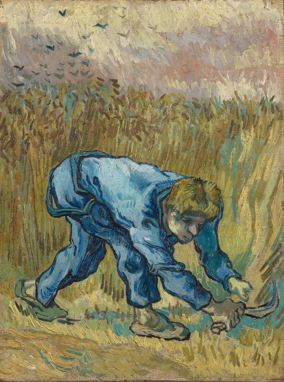Az arató (Millet után) alkotó: Vincent van Gogh