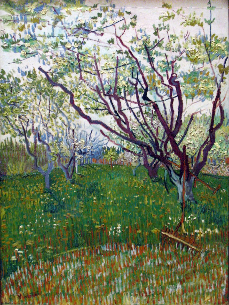A virágzó gyümölcsös alkotó: Vincent van Gogh
