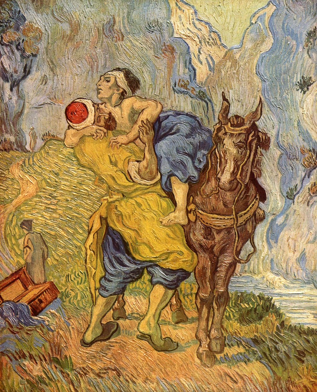 A jó szamaritánus (Delacroix után) alkotó: Vincent van Gogh