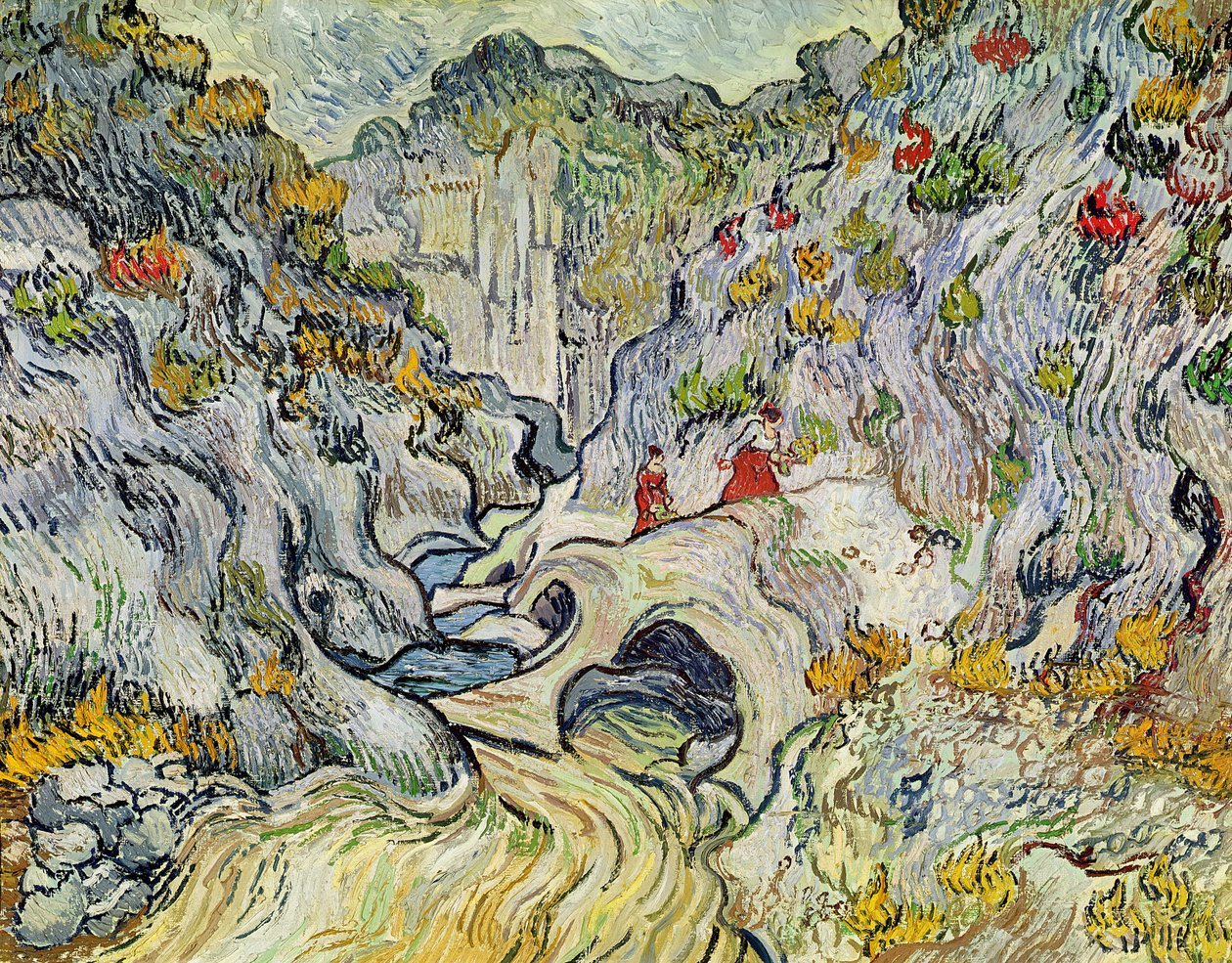 A Peyroulets szakadéka, 1889 alkotó: Vincent van Gogh