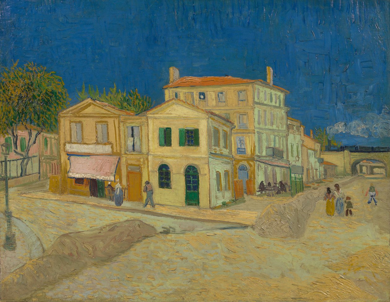 A sárga ház Az utca alkotó: Vincent van Gogh