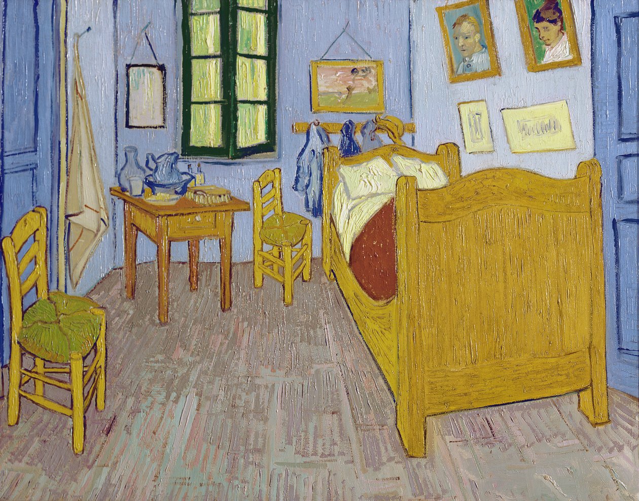 Van Gogh arles-i hálószobája, 1889 alkotó: Vincent van Gogh