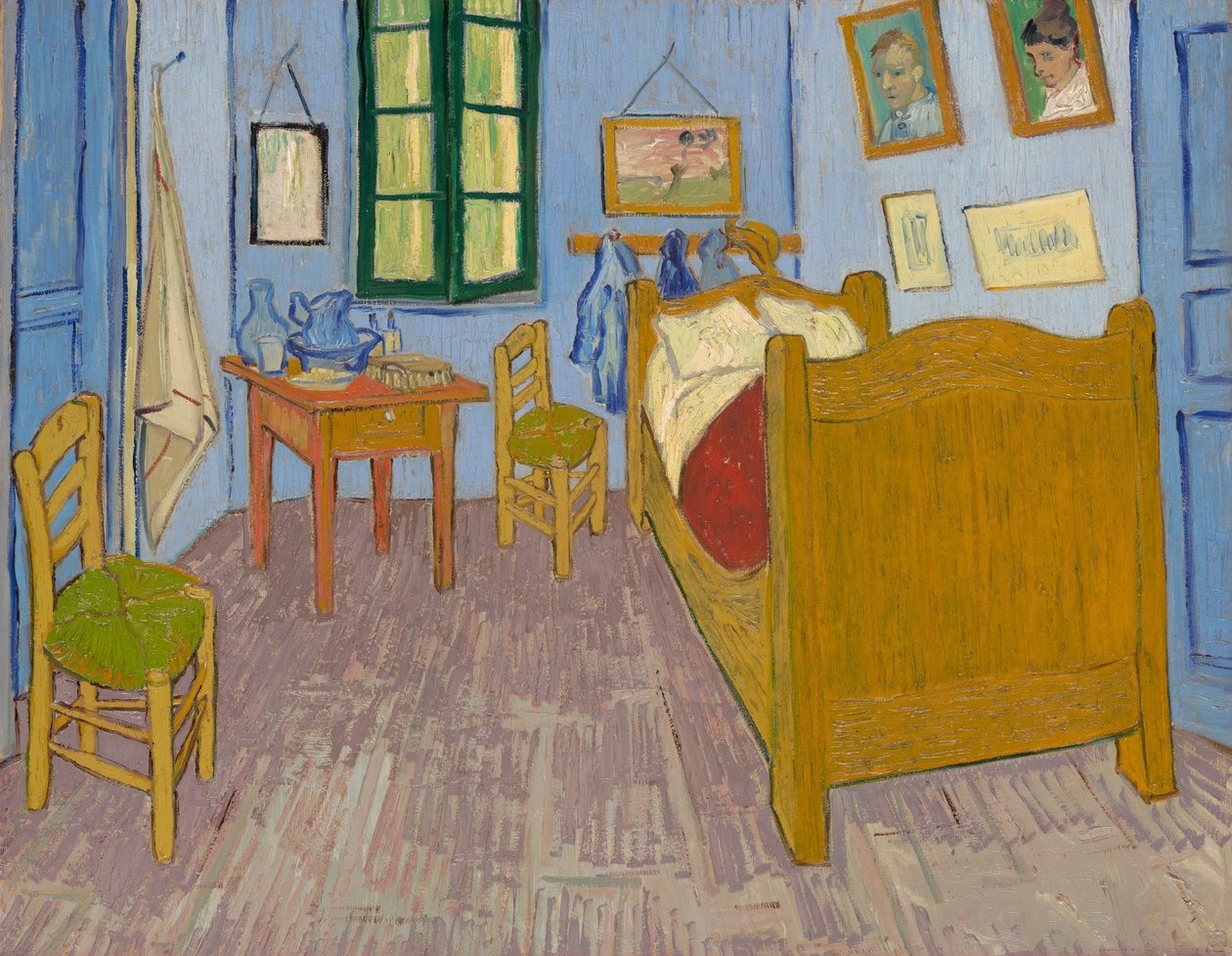 Vincent hálószobája Arles -ban alkotó: Vincent van Gogh