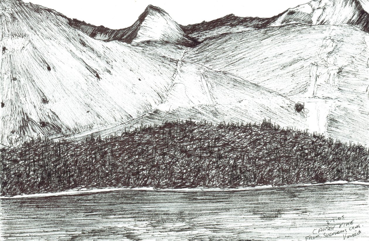 Causey Pike, 2005 alkotó: Vincent Alexander Booth