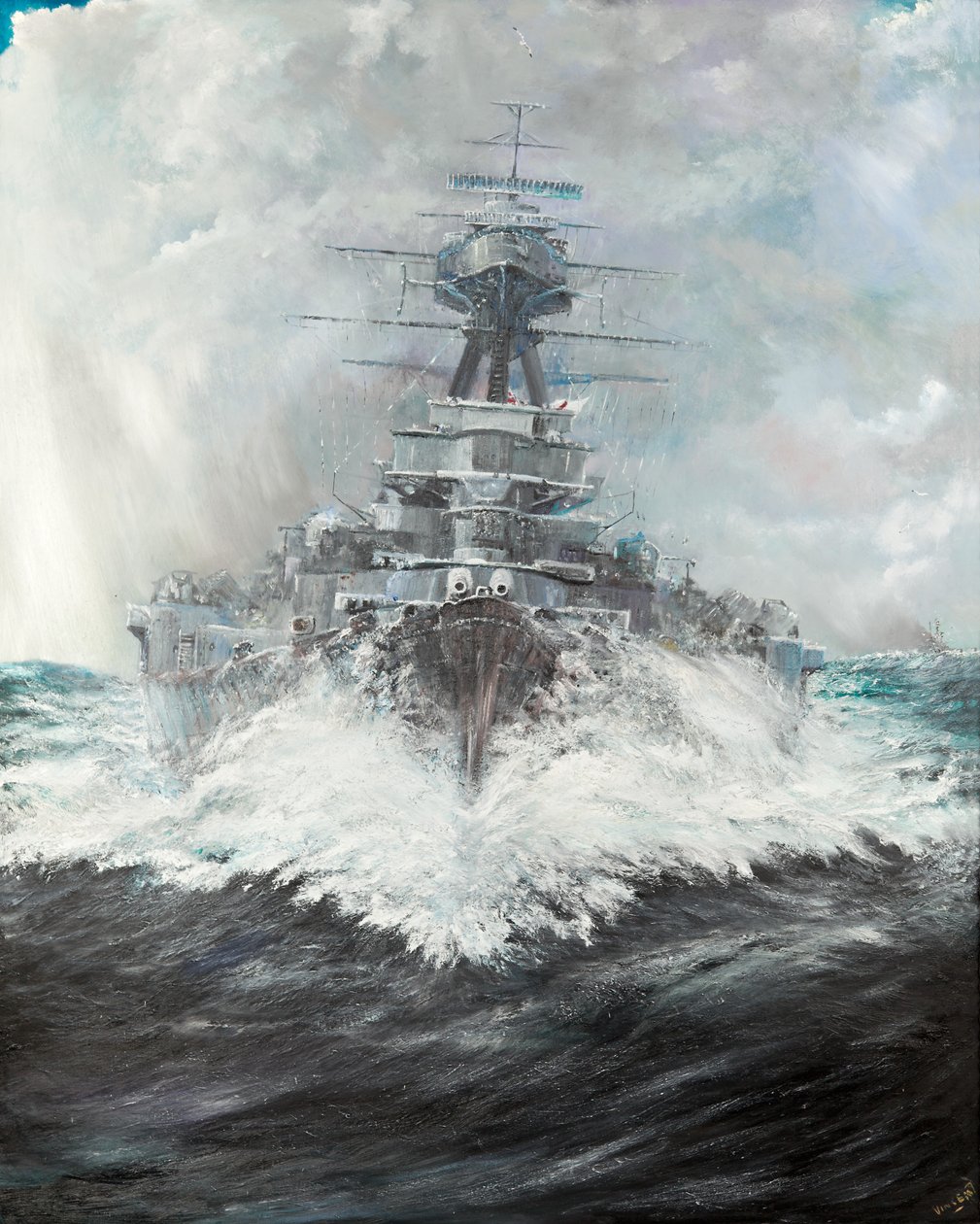 HMS Hood (2), 2016, alkotó: Vincent Alexander Booth