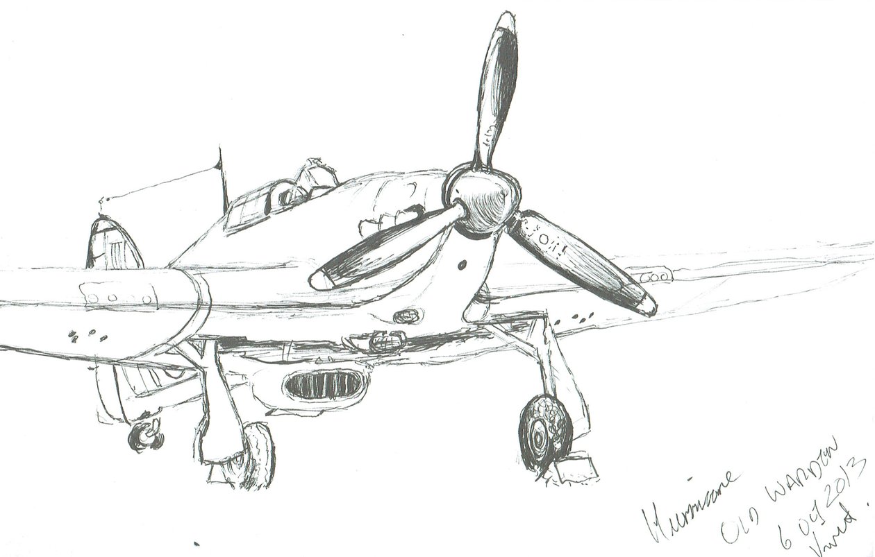 Hawker hurrikán, 2013 alkotó: Vincent Alexander Booth