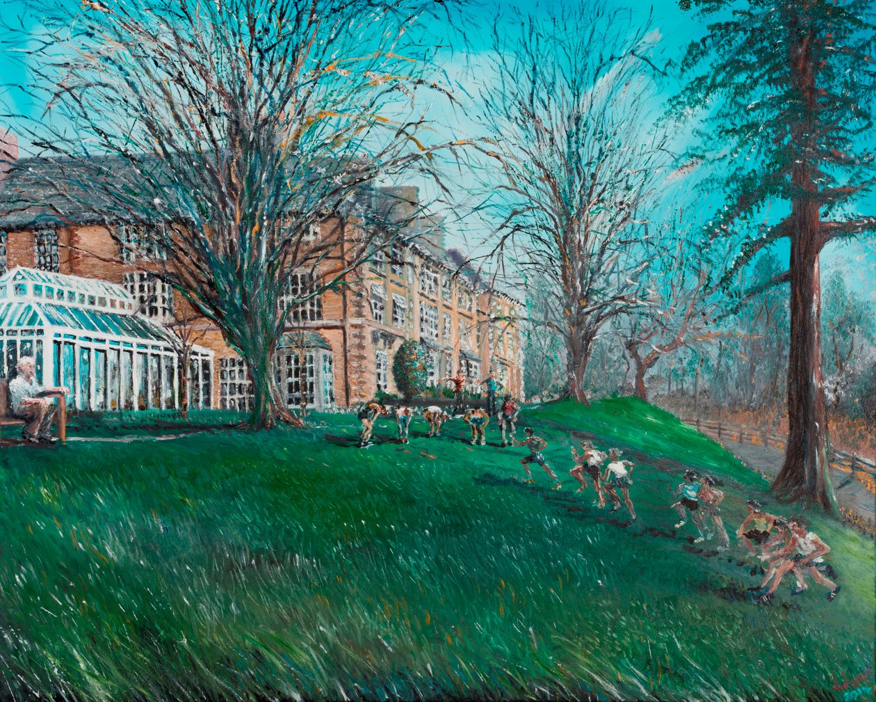 Képzés a Gilsland fürdőhotelben, 2014 alkotó: Vincent Alexander Booth