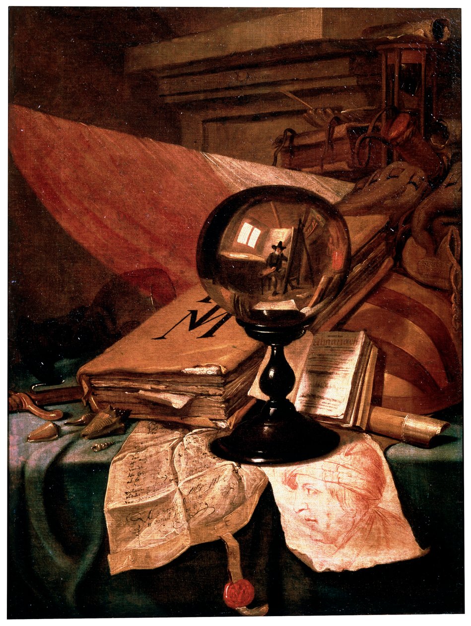 „Vanitas”, 17. század alkotó: Vincent Laurentz van der Vinne I