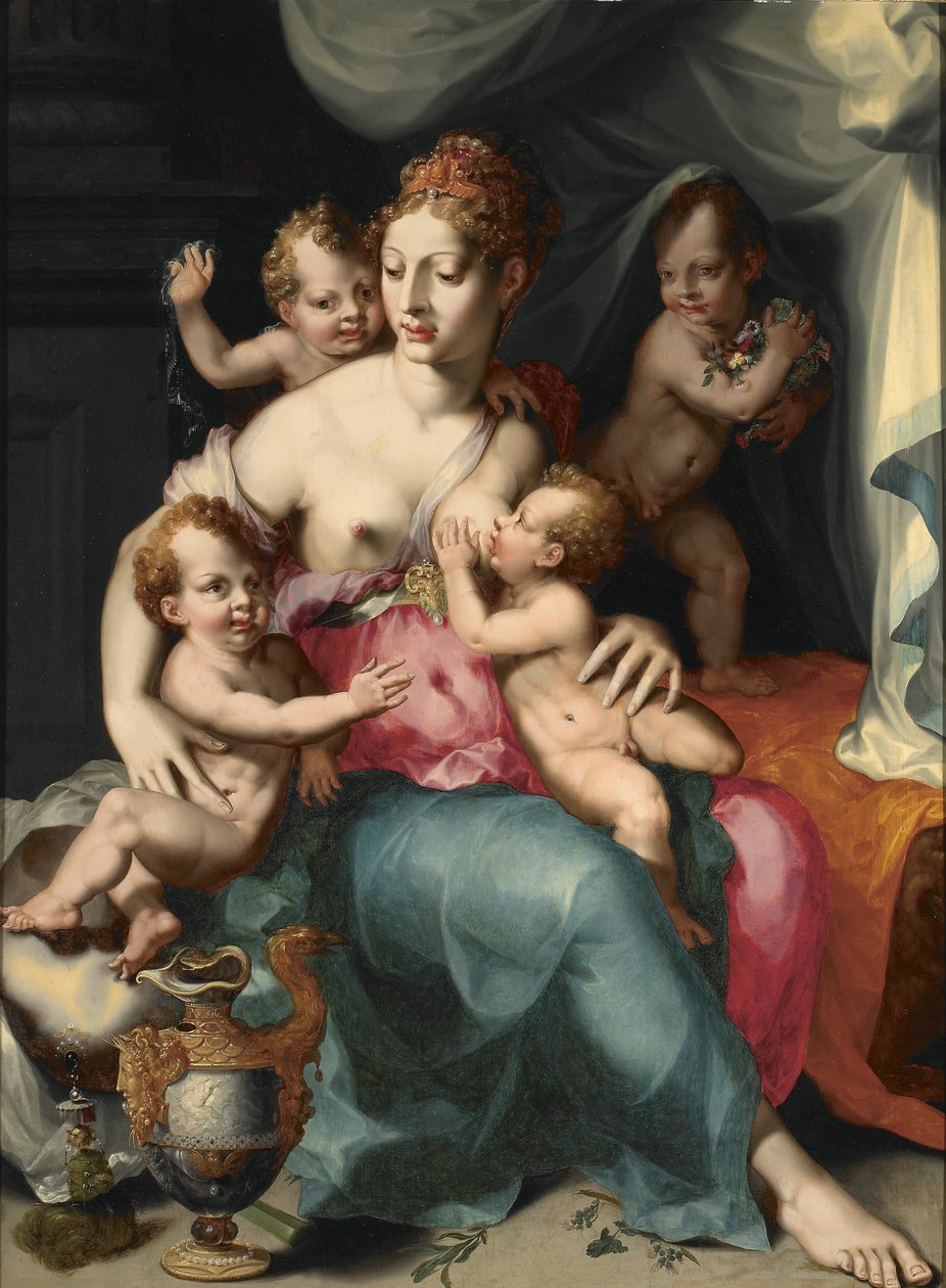 Caritas, 1540. alkotó: Vincent Sellaer