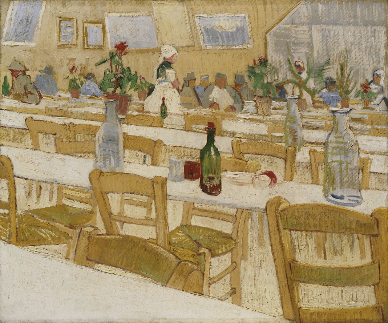 Egy étterembelső, 1887-88 alkotó: Vincent van Gogh