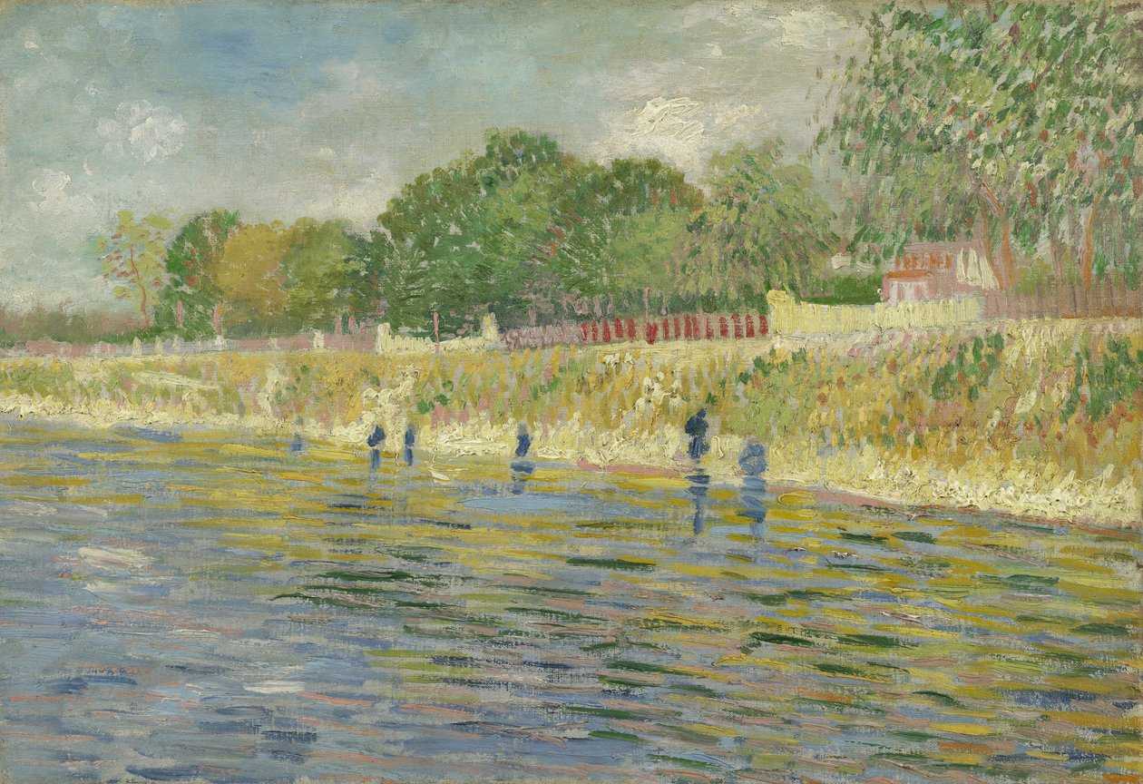 Szajna-part, 1887 alkotó: Vincent van Gogh