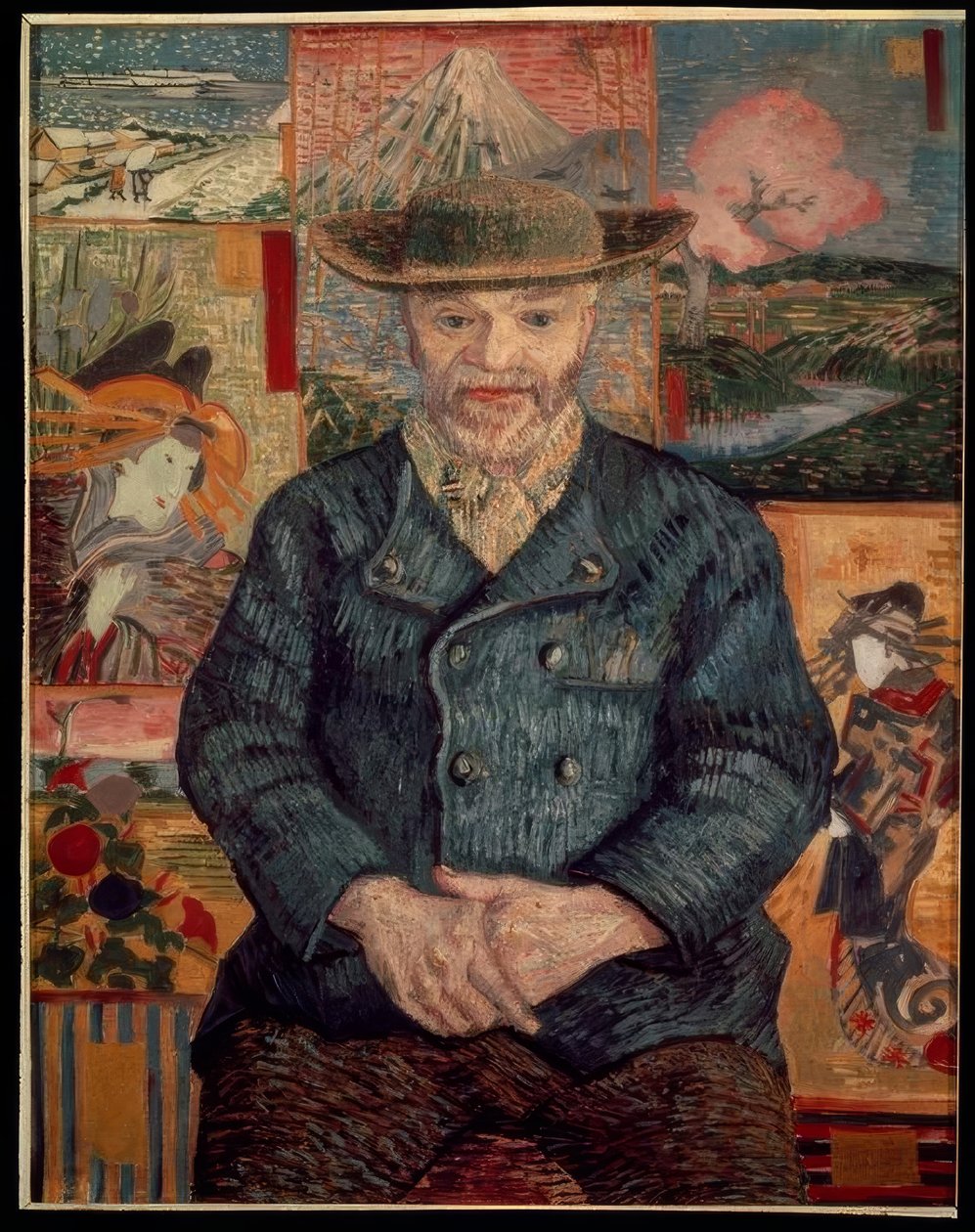 Pere Tanguy portréja alkotó: Vincent van Gogh