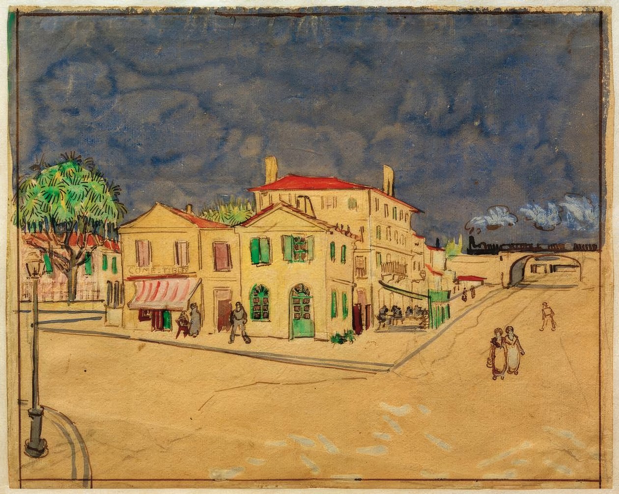 A sárga ház alkotó: Vincent van Gogh