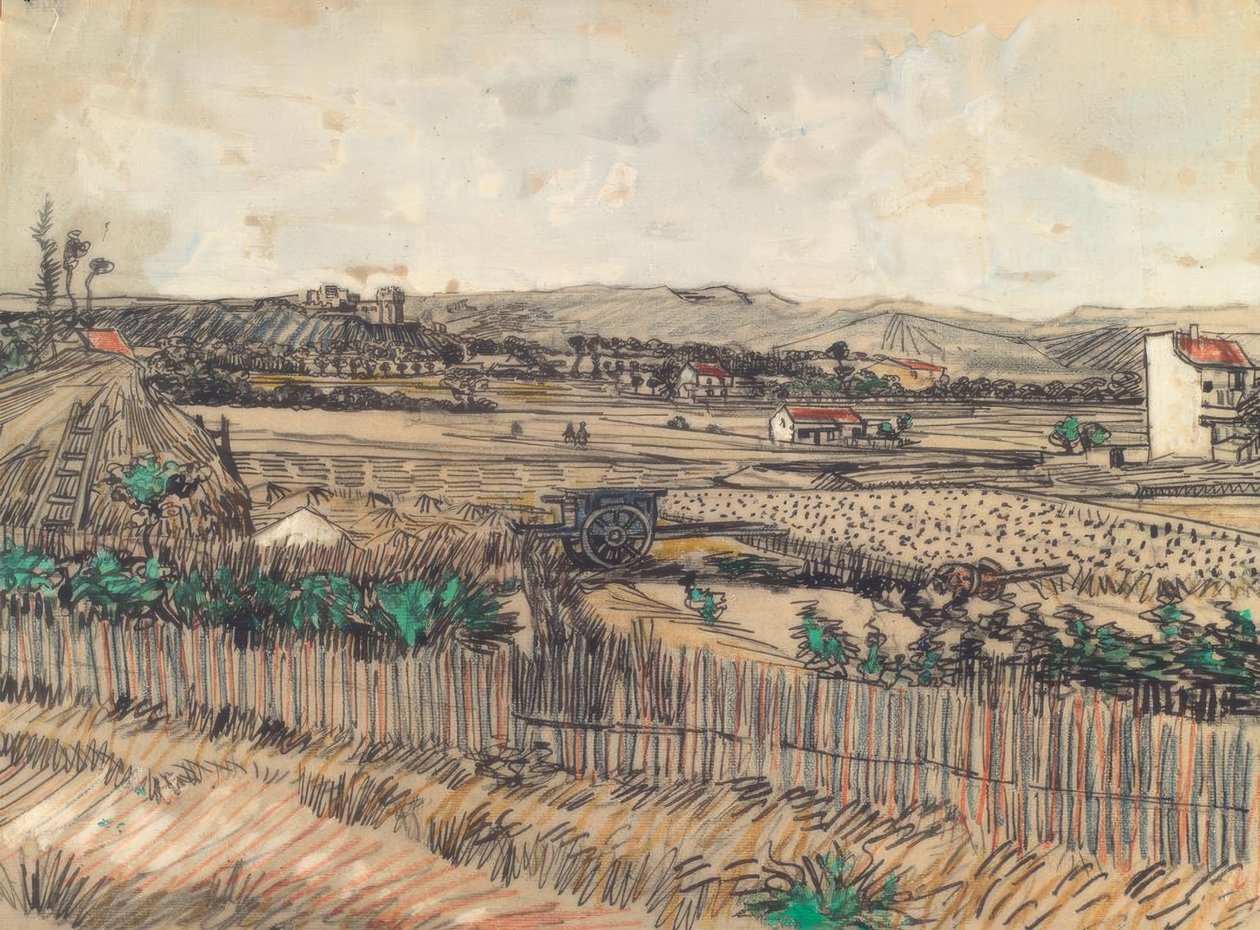 A kék kocsi alkotó: Vincent van Gogh