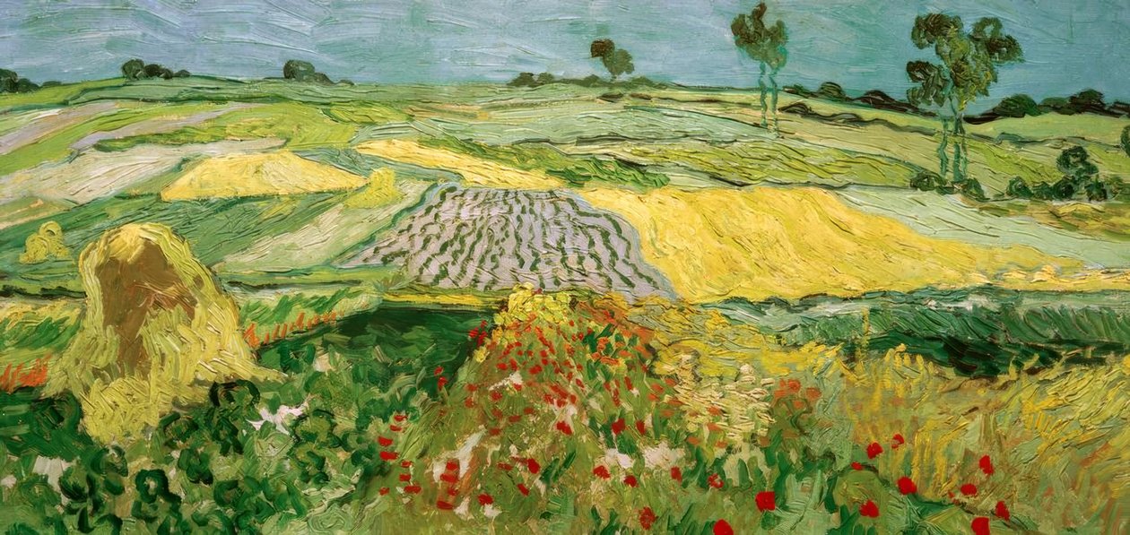 Az Auvers-síkság alkotó: Vincent van Gogh